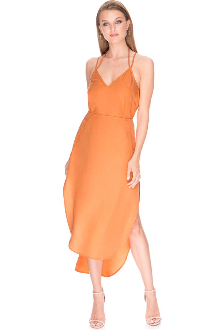 Finders Keepers The Prelude Skirt Burnt Peach