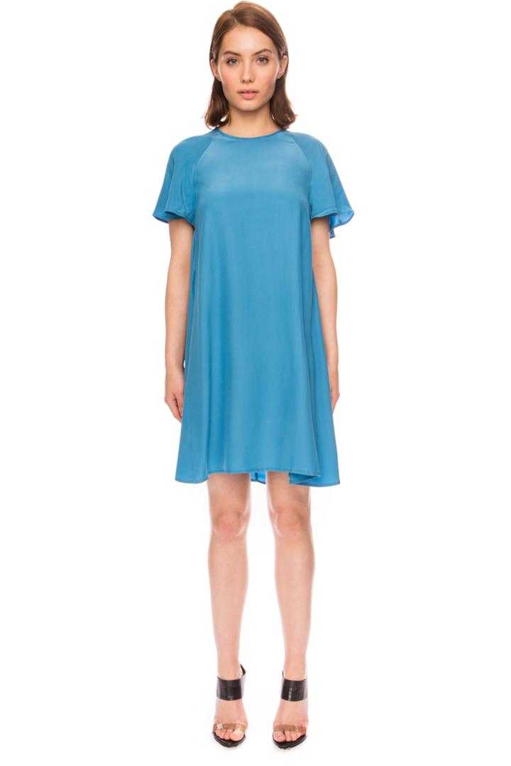C/meo Collective Easy Rider Dress Bluestone