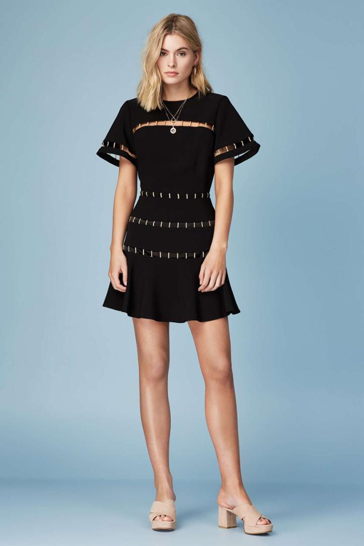 Finders Keepers Finders Keepers Talisman Mini Dress Blackxs,m