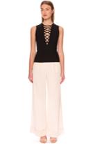 Finders Keepers Superstition Top Short Sleeve Black