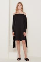 The Fifth Changing Course Long Sleeve Dress Black