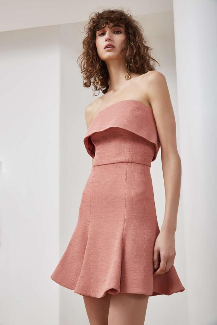 C/meo Collective Fluidity Mini Dress Terracottaxxs, Xs,s,m,l,xl
