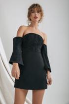 C/meo Collective C/meo Collective Paradise Long Sleeve Dress Black