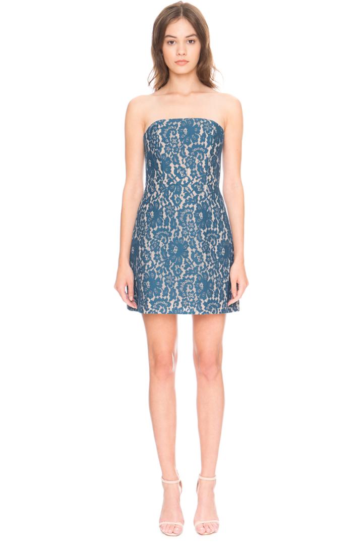 Keepsake Every Way Lace Mini Dress Teal