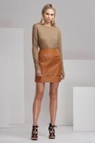 Finders Keepers Amos Skirt Tan