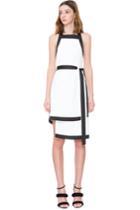 C/meo Collective Outgrown Dress Ivory/black