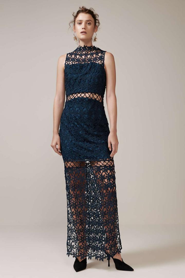 Keepsake Keepsake Stay Close Gown Navy