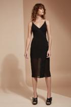 C/meo Collective Presence Short Sleeve Dress Black