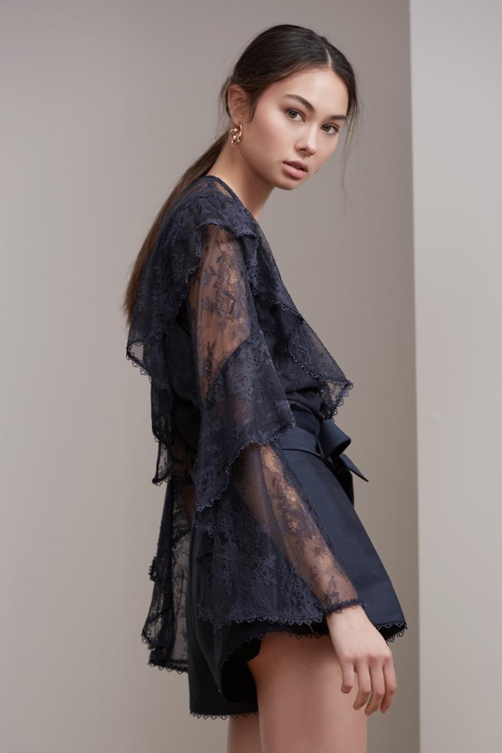 Keepsake Keepsake Dreamscape Lace Top Navyxxs, Xs,s,m,l