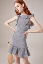 C/meo Collective C/meo Collective Best Love Mini Dress Black Checkxxs, Xs,s,m