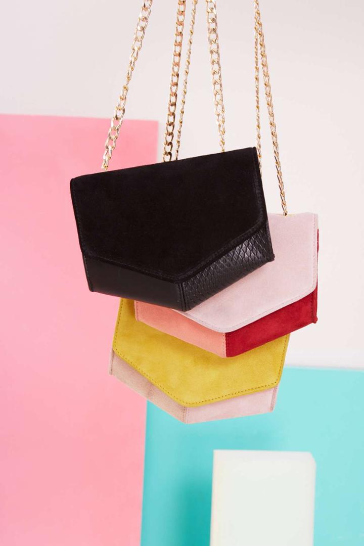 Jaggar Jaggar Tri Colour Bag Black