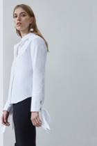 C/meo Collective Objection Long Sleeve Shirt White