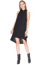 Finders Keepers Great Heights Short Sleeve Top Black