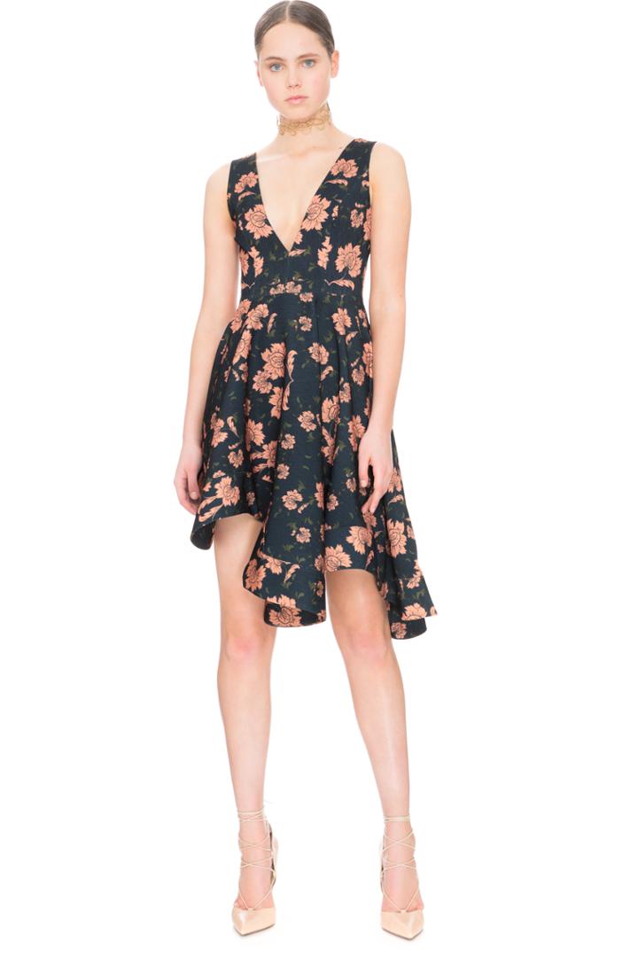 Keepsake Begin Again Dress Paisley Floral Dark
