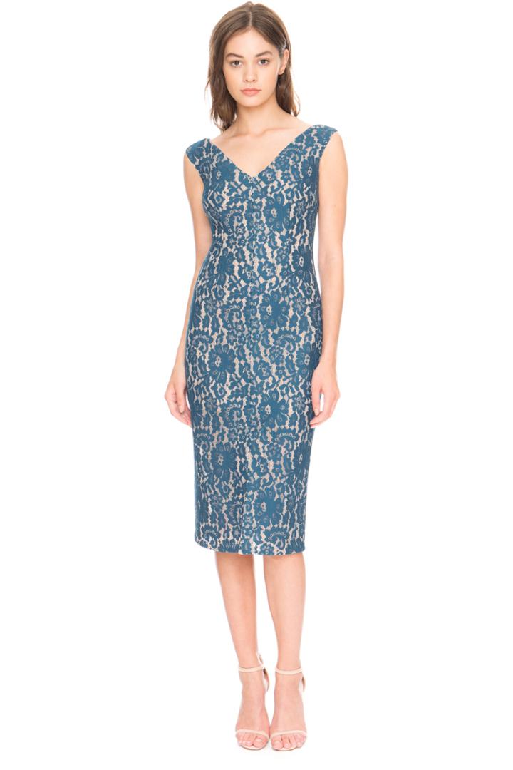 Keepsake Every Way Lace Dress Teal