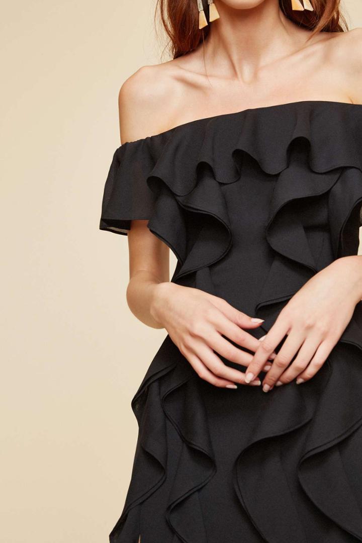 C/meo Collective Dream State Dress Blackxxs, Xs,s,m,l