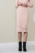 Finders Keepers Ainsley Knit Skirt Dusk