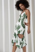 C/meo Collective Enfold Dress Pine Maui Print