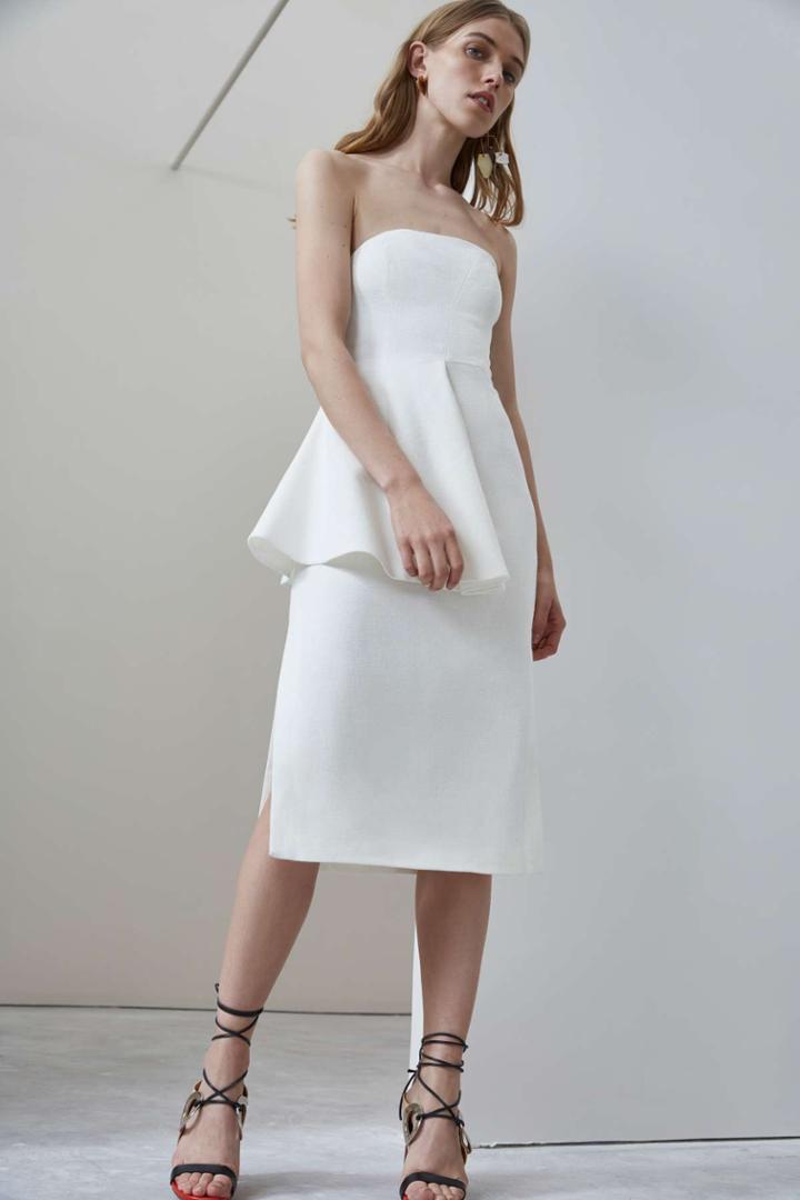 C/meo Collective C/meo Collective No Response Bustier Dress Ivory