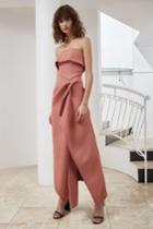 C/meo Collective Fluidity Maxi Dress Terracotta