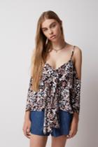 The Fifth The Fifth Anytime Anywhere Top Floral Haze Print