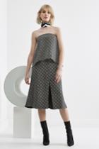 C/meo Collective Faded Light Dress Grey