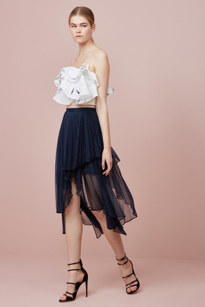 Keepsake Say You Will Skirt Navy