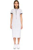The Fifth In A Vision Dress Light Grey Marle/ Navy