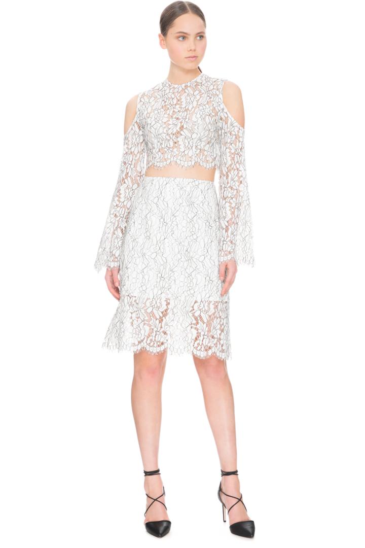Keepsake Porcelain Lace Top Ivory