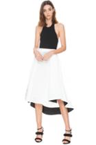 C/meo Collective Fire Heart Skirt Ivory
