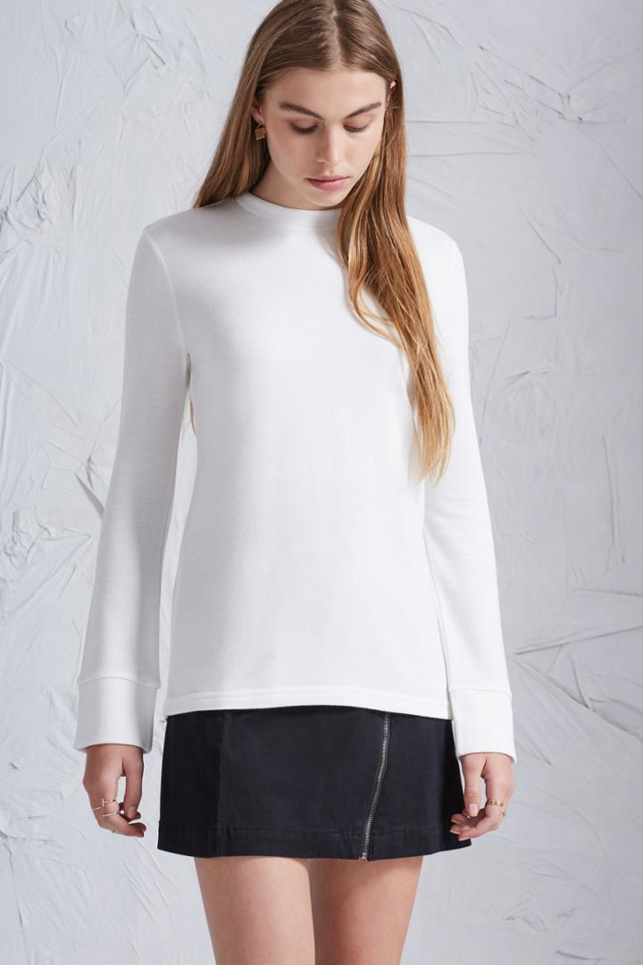 The Fifth Three Days Long Sleeve Top White