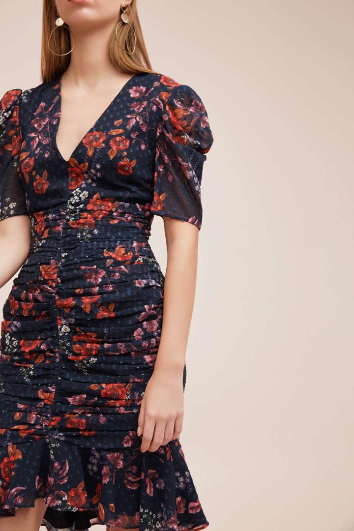 Keepsake Keepsake Need You Now Mini Dress Navy Floralxxs, Xs,s,m,l,xl