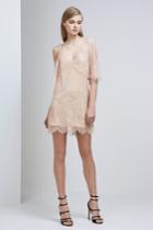 Keepsake Above Water Lace Dress Rose