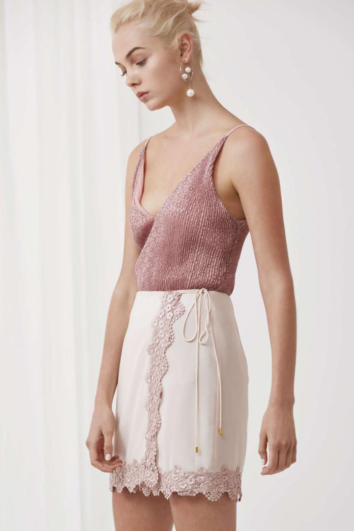 Keepsake Keepsake All Time High Skirt Nude