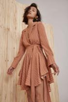 C/meo Collective C/meo Collective Everlasting Long Sleeve Dress Biscuit Chain Print