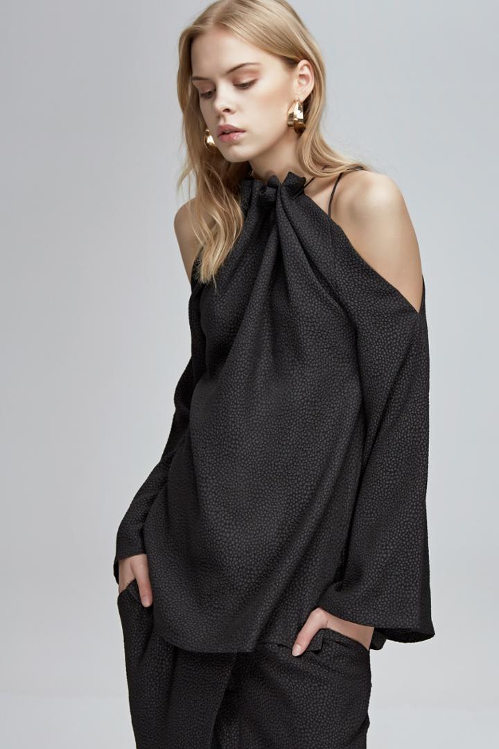 Finders Keepers Marcel Raglan Top Black