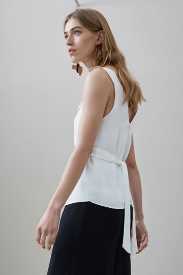 C/meo Collective Second Thought Top Ivory