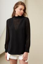 Finders Keepers Luca Blouse Black