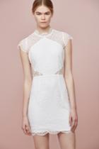 Keepsake Daydream Lace Mini Dress Ivory