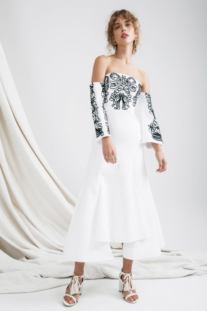 C/meo Collective C/meo Collective Paradise Midi Dress Ivory
