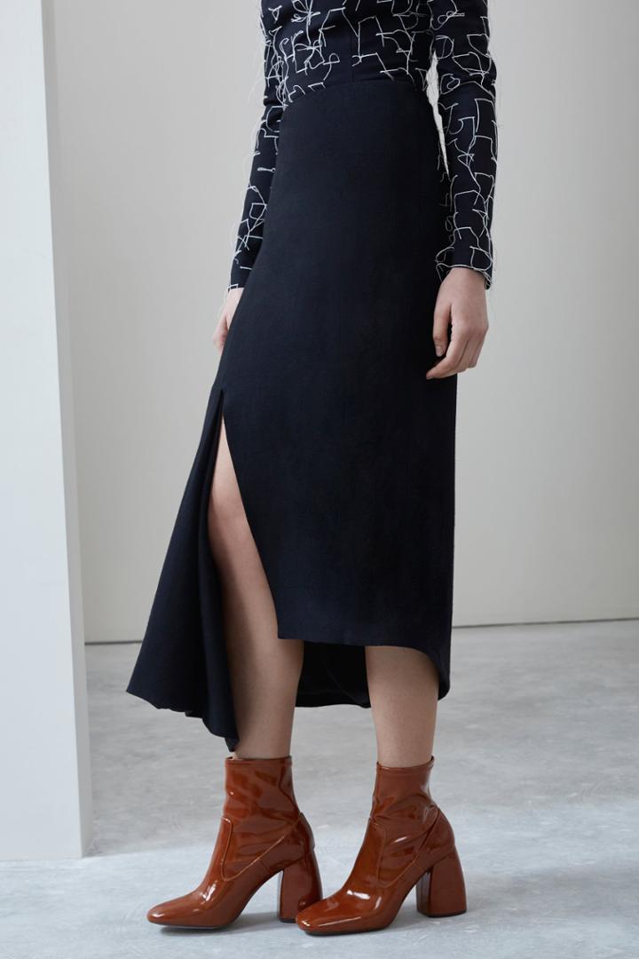 C/meo Collective No Response Skirt Black