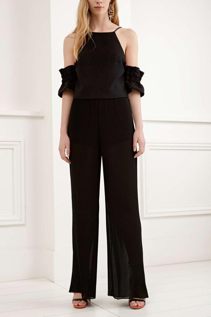 C/meo Collective C/meo Collective Double Take Top Black