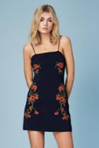 Finders Keepers Finders Keepers Etude Embroidered Mini Dress Navyxxs, Xs,s,m,l