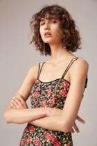 C/meo Collective Outline Mini Dress Black Rosexxs, Xs,s,m,l