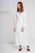 The Fifth New Wave Dress White And Black Polka Dot