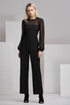 Finders Keepers Amos Jumpsuit Black