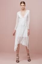Keepsake Prelude Lace Long Sleeve Maxi Dress Ivory