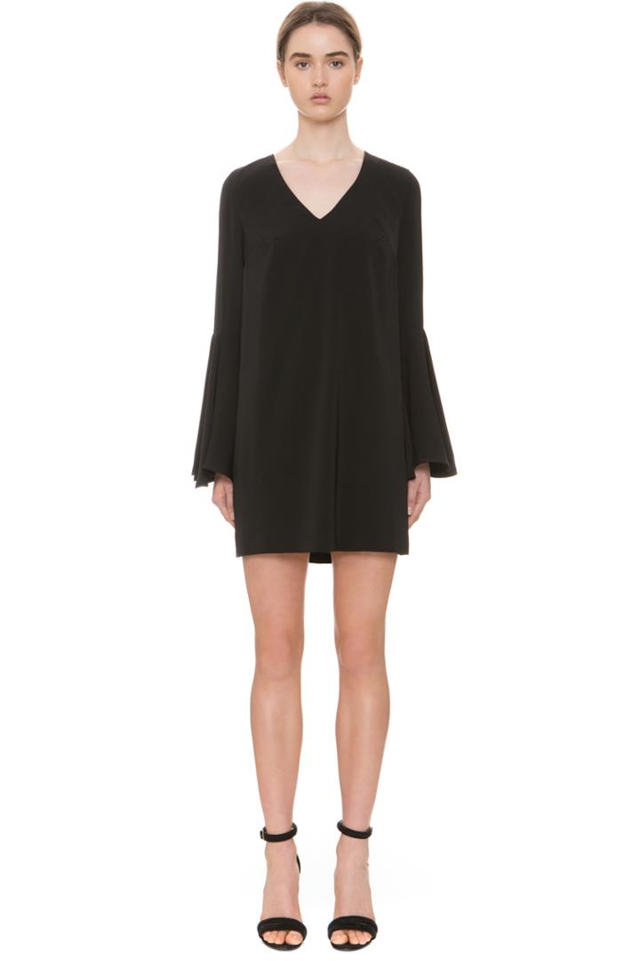 Keepsake Faithful Long Sleeve Mini Dress Black