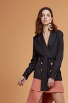 C/meo Collective Into You Long Sleeve Shirt Black