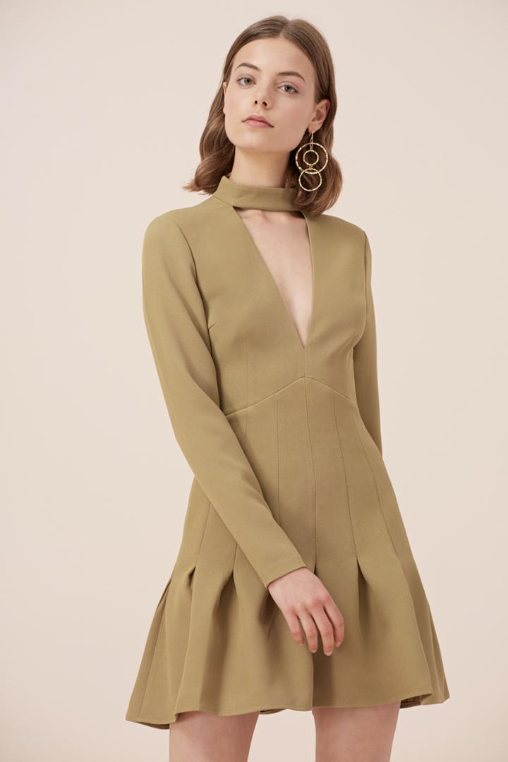 Keepsake Stand Alone Long Sleeve Dress Willow